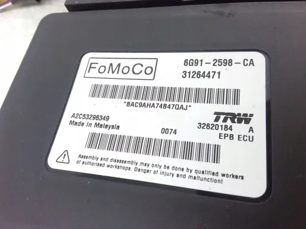 Volvo XC60 I Handbromsmodul OEM 31264471 image 3
