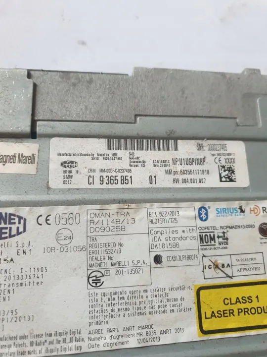 BMW Navigationsradio-Leser OEM 9301626 image 3