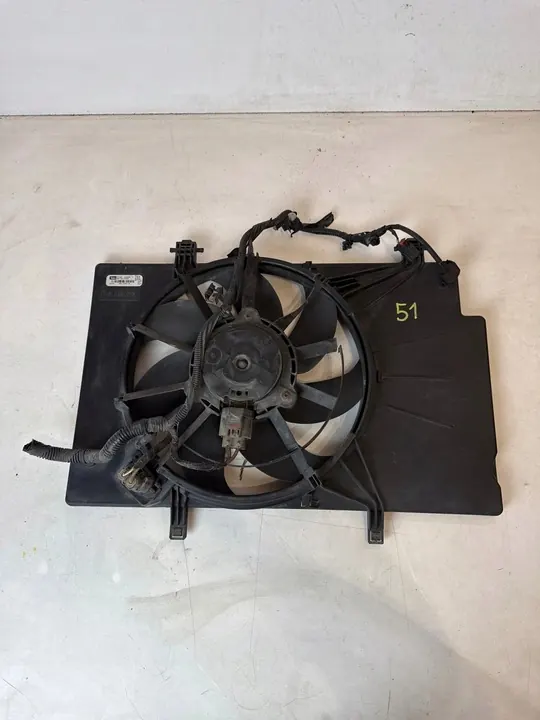 Tuulettimen kotelo Ford Fiesta MK7 B-Max 1.6 TDCi OEM image 2