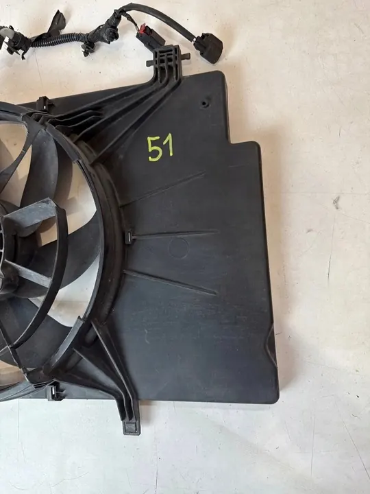 Tuulettimen kotelo Ford Fiesta MK7 B-Max 1.6 TDCi OEM image 3