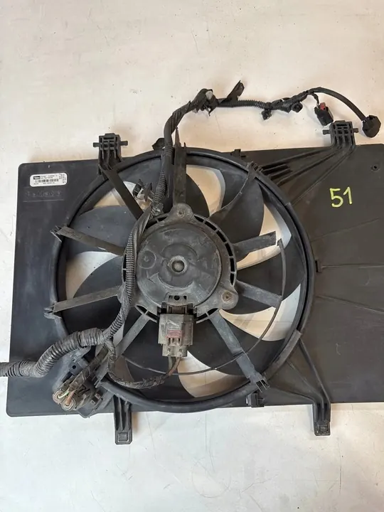 Tuulettimen kotelo Ford Fiesta MK7 B-Max 1.6 TDCi OEM image 4