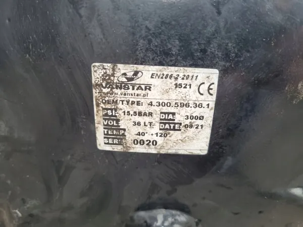 Tanque de ar DAF 36L para XF 105 - DAF OEM image 4