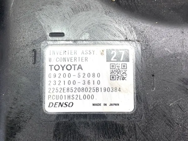 OEM G9200-52080 Inverter för Lexus LBX - Begagnad image 5