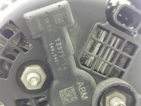 Opel Antara 2012 Alternator OEM 13579114 image 7