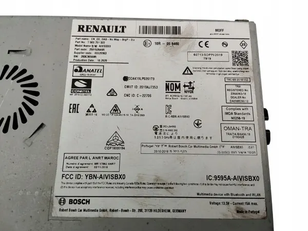 Module GPS OEM 259153546R pour Renault Clio V image 4