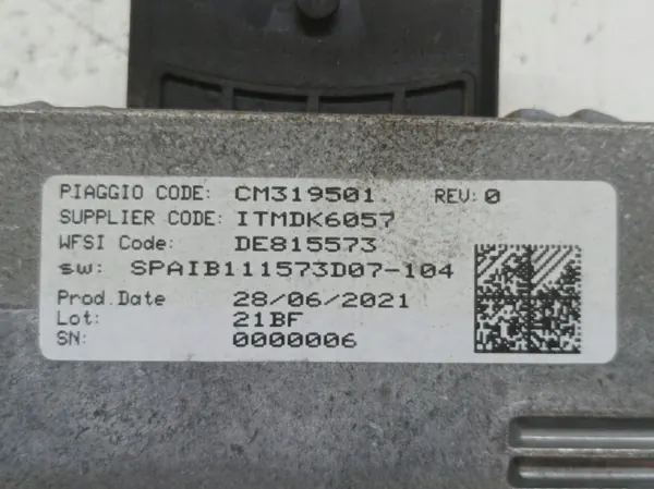 LPG-Steuergerät OEM CM319501 für Piaggio Porter II image 4