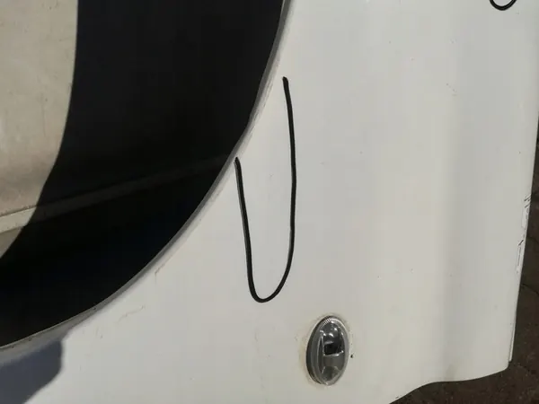 Voorste linker spatbord Peugeot 206 image 2