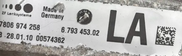 Direção BMW 1 E87 3 E90 E91 6793453 image 3