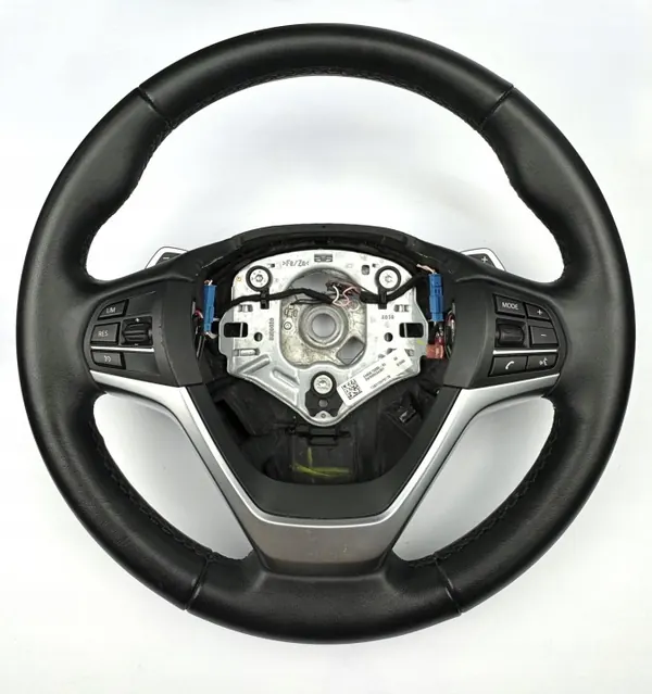 BMW X3 F25 Stuur OEM 2460570385 Zwart Leer Multifunctioneel image 2