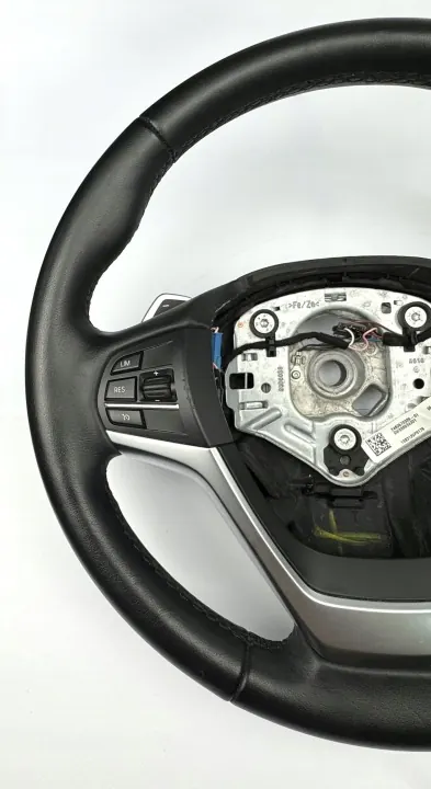 BMW X3 F25 Stuur OEM 2460570385 Zwart Leer Multifunctioneel image 4