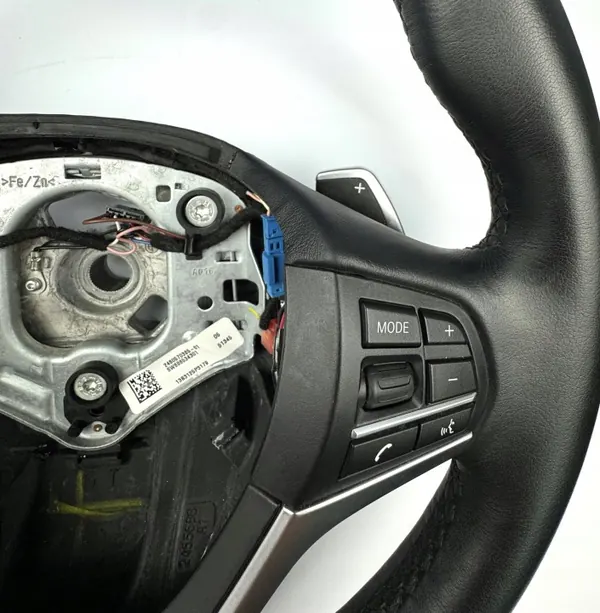 BMW X3 F25 Stuur OEM 2460570385 Zwart Leer Multifunctioneel image 5