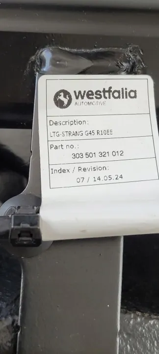 Westfalia sähköinen hinauskoukku OEM 5A272E7 BMW X3 G45 image 5