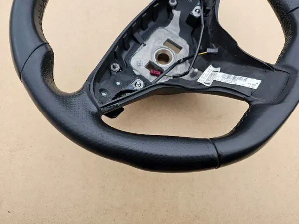 OEM 2074601203 Nahkaohjauspyörä musta Mercedes image 10