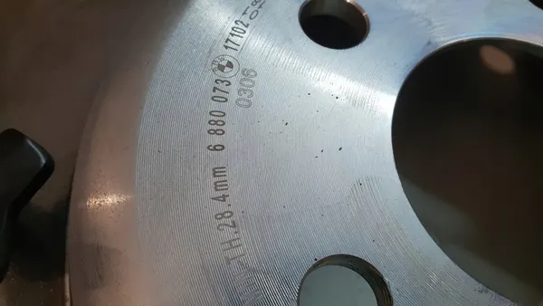 Disco de Freio Dianteiro BMW OE 34106880073 image 5