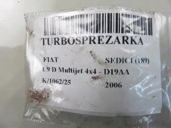 Garrett 55200807 Turbocompresor image 2