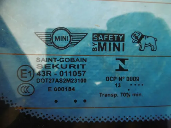 Vitre de coffre arrière OEM E000184 pour MINI Cooper F56 image 7