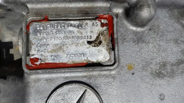 Caja de cambios manual Mercedes G231-16 usada image 3