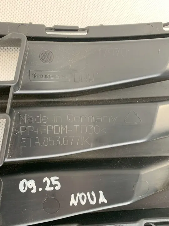 Griglia anteriore Volkswagen VW Touran 2015 5TA853677K image 3