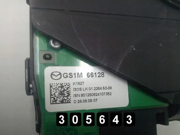 Interruptor Mazda 6 OEM AM-305643 - Estado Usado image 3