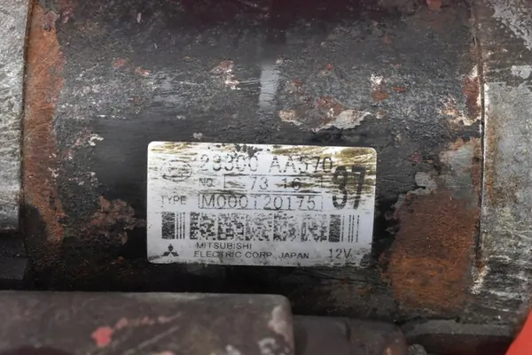 Motor de arranque Subaru Legacy 4 IV 2.0 16V 23300AA570 image 7