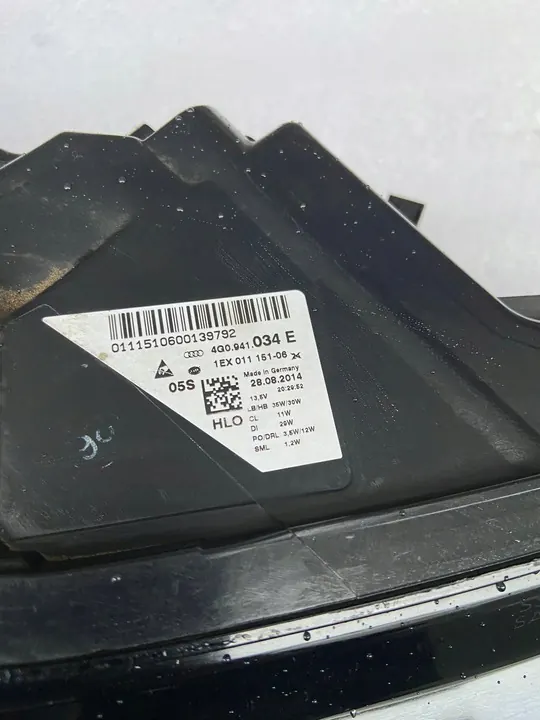 Rechtes Scheinwerfer Audi A6 4G Full LED 2014 image 3