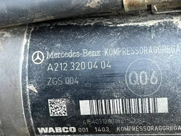 Mercedes E W212 Federungskompressor OEM A2123200404 image 8