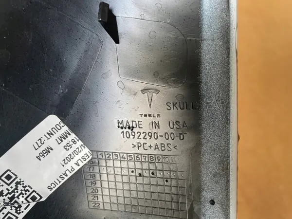 Tesla 3 Vasen Peilin Kotelo OEM 1092290-00-D image 5