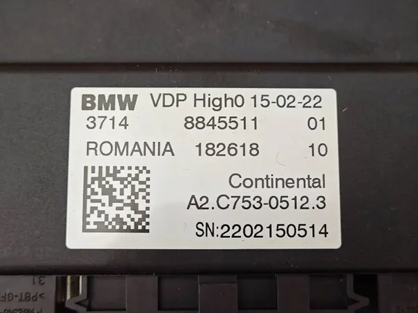 Module de contrôle suspension adaptative OEM 8845511 BMW image 3