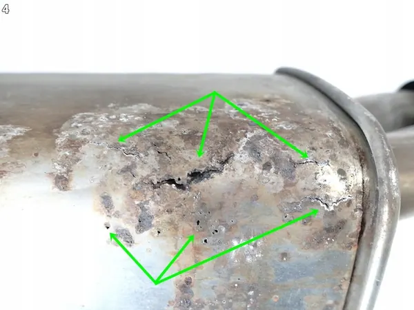 VW POLO V GTI LIFT 14-17 Exhaust Muffler + Tips image 5