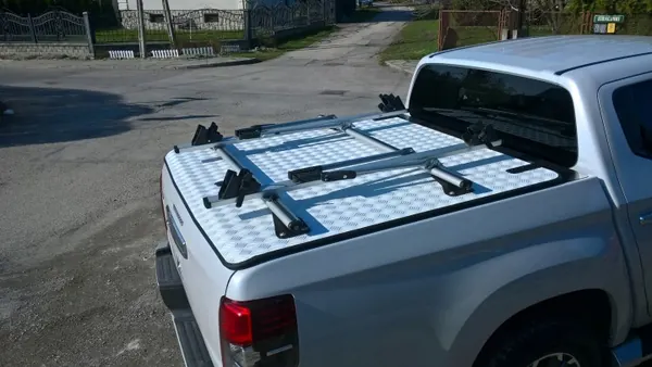 Pickup Tonneauabdeckung für Toyota Tundra Dodge Ram Ford F150 OEM 1212221 image 5