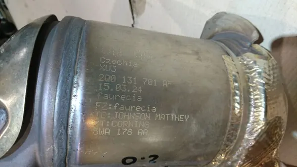 OEM DPF-suodatin 2Q0131723F Polo GTI 2.0 TFSI:lle image 3