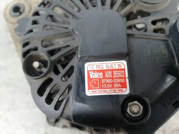 ALTERNATOR HYUNDAI MATRIX 1.6 16V 37300-22650 image 7