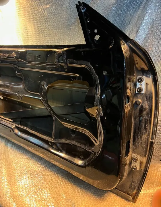 Puerta Delantera Izquierda BMW E46 Coupe Cabrio SCHWARZ II 668 image 10