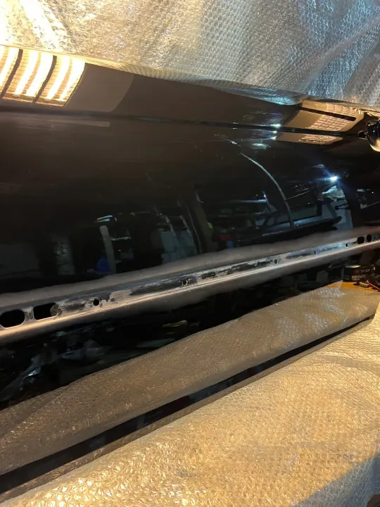 Puerta Delantera Izquierda BMW E46 Coupe Cabrio SCHWARZ II 668 image 4