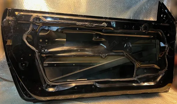Puerta Delantera Izquierda BMW E46 Coupe Cabrio SCHWARZ II 668 image 7