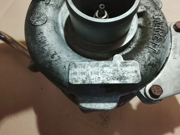 Turbo Garrett OEM 708639-0006 para 1.9L 115/120CV image 9