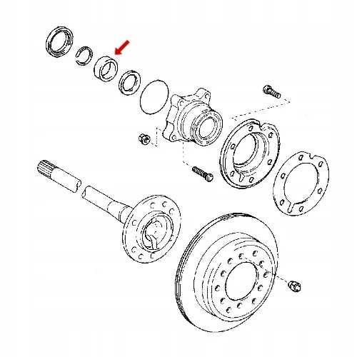 Protection de demi-arbre arrière LAND CRUISER 120 150 OE image 4