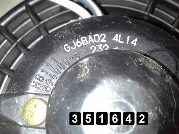 Mazda 6 Verwarmingsventilator OEM AM-351642 (Gebruikt) image 2