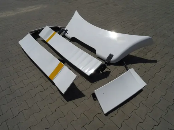 MAN TGX Euro 6 Spoiler-Set - Weiß, Gebraucht image 2