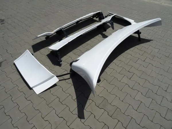 MAN TGX Euro 6 Spoiler-Set - Weiß, Gebraucht image 3
