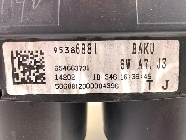 OPEL MOKKA 95386881 1.7 131HV Nopeusmittari image 7