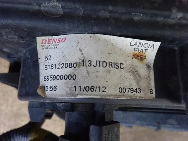 OPEL COMBO III D FIAT DOBLO 1.3 CDTI Supporto Radiatore image 8