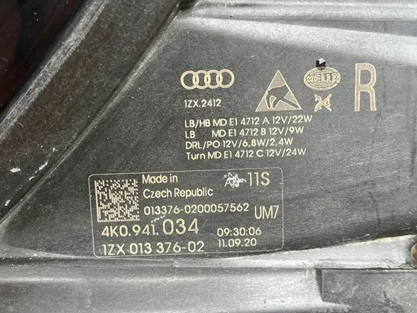 Audi A6 C8 Rechtes LED-Scheinwerfer 4K0941034D image 3