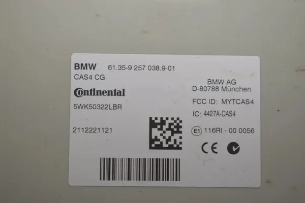 Sytytyssarja OEM 9293393 BMW 5 Touring F11 3.0L image 7