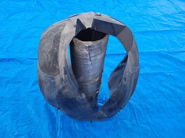 OPEL Astra J Front Right Wheel Arch Complete 13354317 image 5