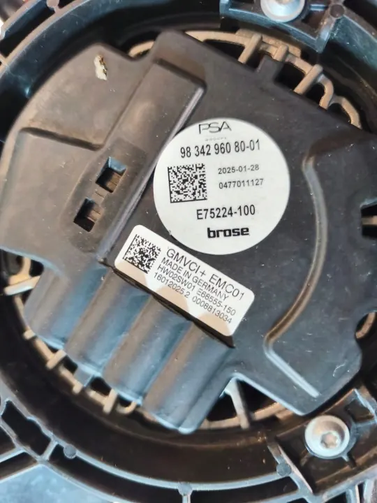 Radiatorventilator Toyota Proace 2023 OEM 9834296080 image 10