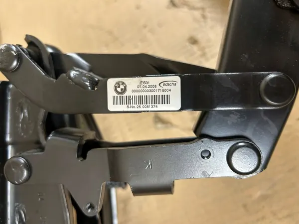 Dobradiça de teto conversível BMW 3 E92/E93 OEM 1037409 image 9