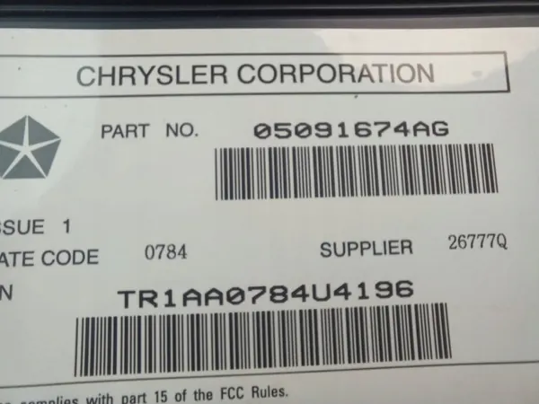 Amplificador JEEP CHEROKEE (KL) 2.0L diésel 2014 image 6