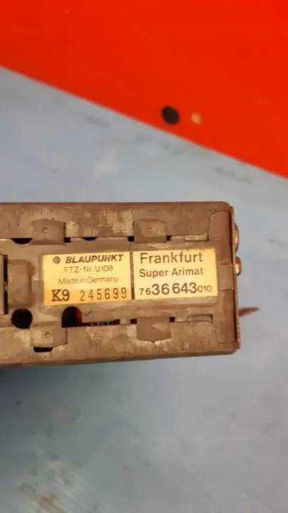 Radio BMW Bavaria S OEM 7636643010 - Usado image 4