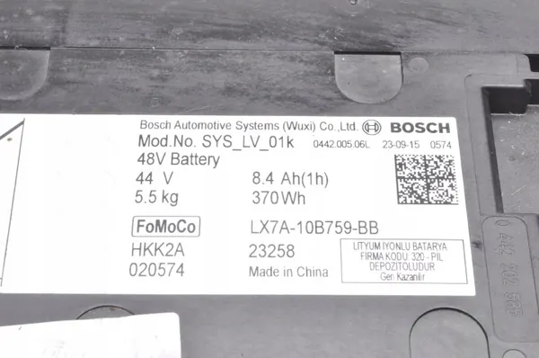 Batterie Ford OE LX7A-10B759-BB 8Ah Occasion image 3